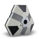 Mini 1.3 Megapixel 360 Degree Panoramic Fisheye HD IP Camera.