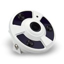 5 Megapixel 360 Degree Panoramic Fisheye HD IP Camera.