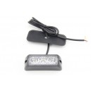 Car Warning Lights Led Grill Strobe Light Yellow 4 pcs