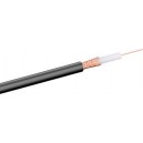 Koaksialkabel RG-59T 75 Ohm, trippelsk&aelig;rmet, 250m, hvid
