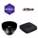 Dahua KIT 4 kanalers NVR 1TB med indbygget PoE switch
