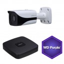 Dahua NVR KIT 2X4 MP Bullet KAMERA 2,8MM