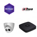 Dahua NVR KIT 4X4 MP Eyball KAMERA 2,8MM H265