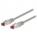 Cat6 F / Utp Netv&aelig;rkskabel RJ45 (8P8C) Han - RJ45 (8P8C) Han 10.0 m Gr&aring;