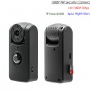 PIR Mini Camera, HD 1920*1080p,PIR Motion Detection, Nightvision,TF Card Max 64G, Work 30days